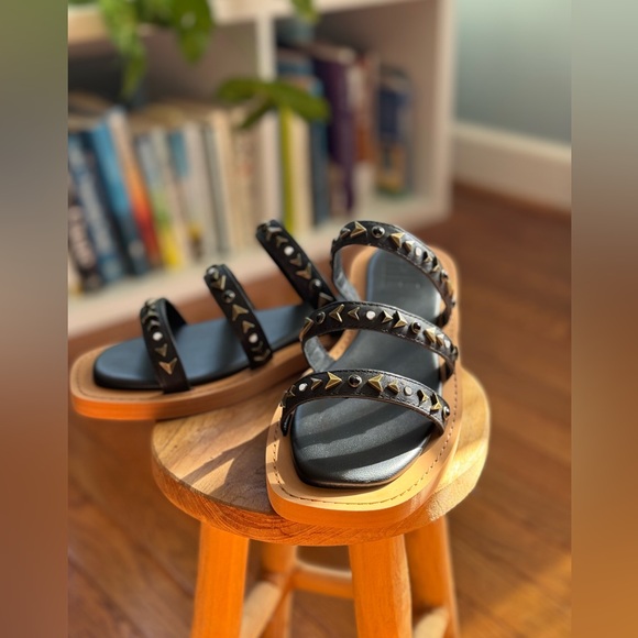 Frye // Faye Studded Slides new in box - Picture 1 of 10